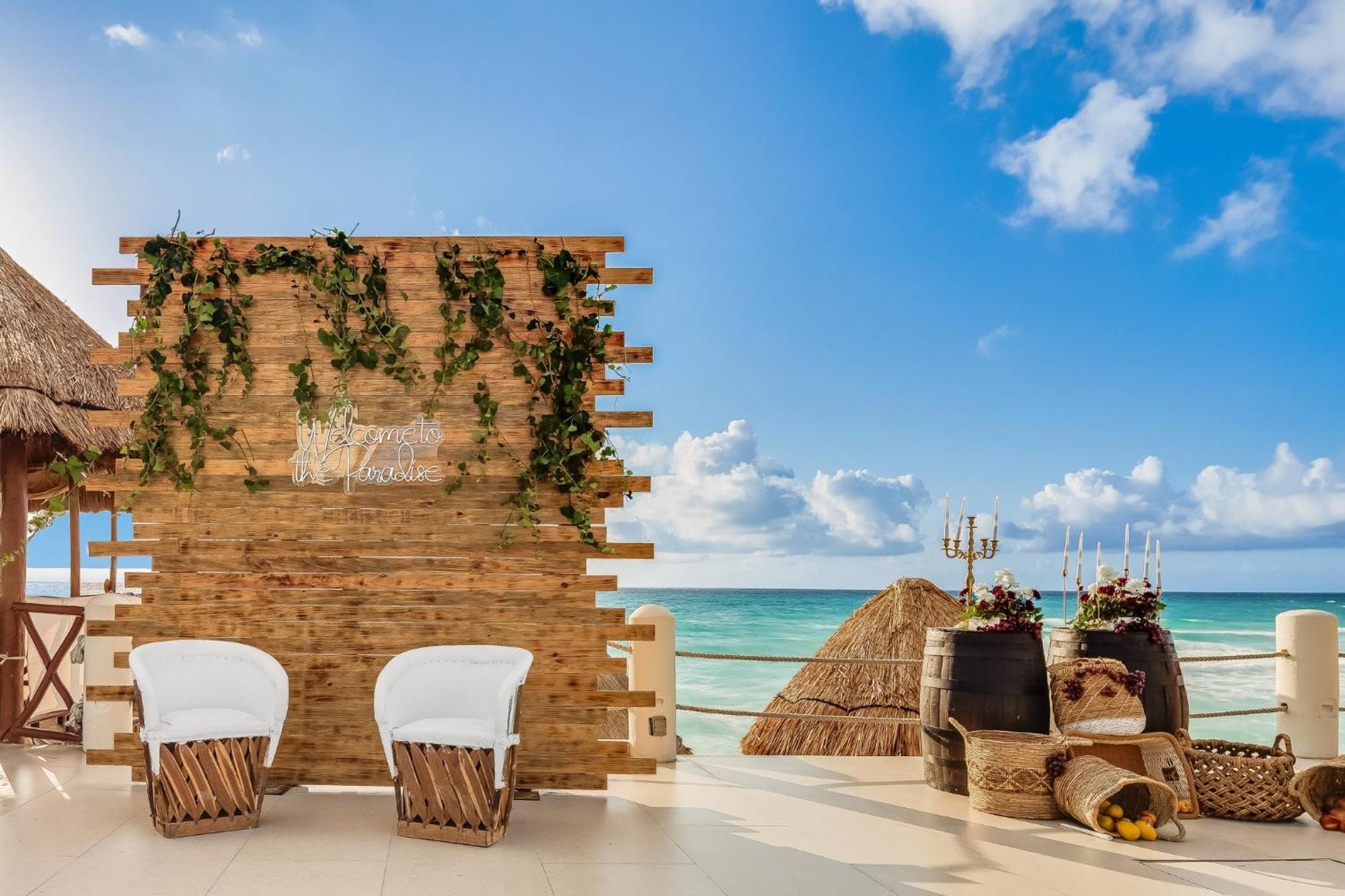 Fiesta Americana Condesa Cancun Exterior photo View from the rooftop